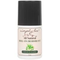 Simply Bee All Natural Roll-On Deooderant Aloe and Cucumber